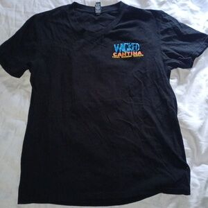 Wicked Cantina Black Tex Mex Graphic T-Shirt